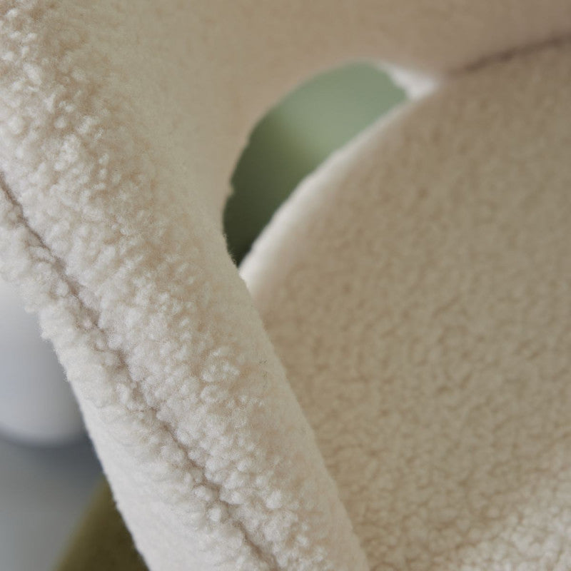 LOT CHAISES TEDDY CRÈME