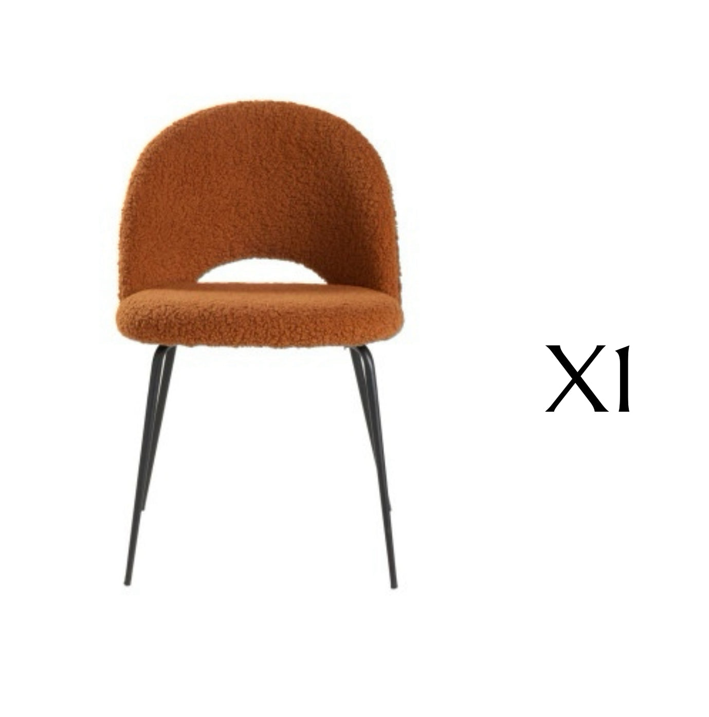 CHAISE TEDDY MOKA CARAMEL