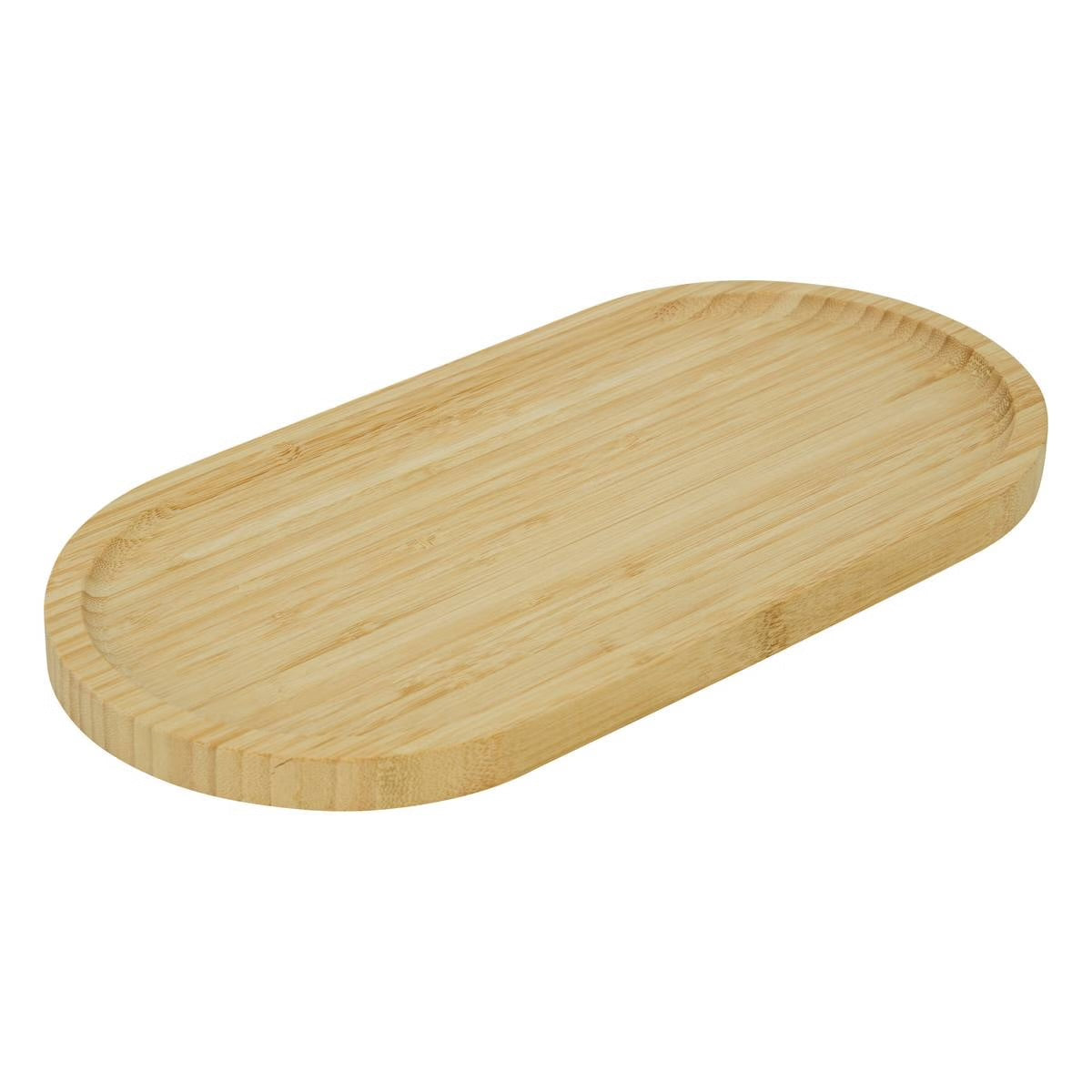 Assiette de présentation en bambou
