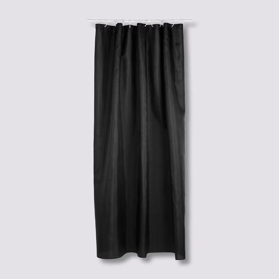 Rideau de Douche Noir – 180 x 200 cm