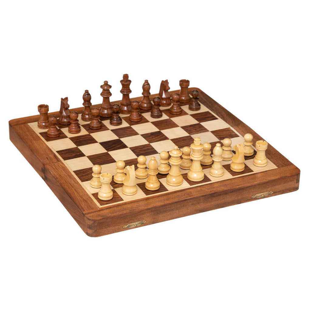 Jeu d’Échecs en Bois d’Acacia