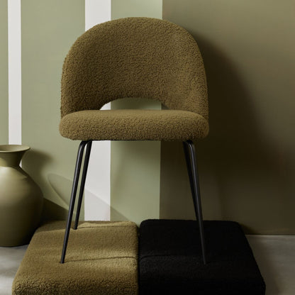 LOT 4 CHAISES TEDDY MATCHA