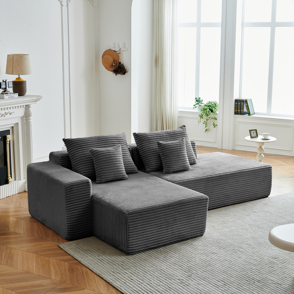 Canapé d'angle NIDO Gris