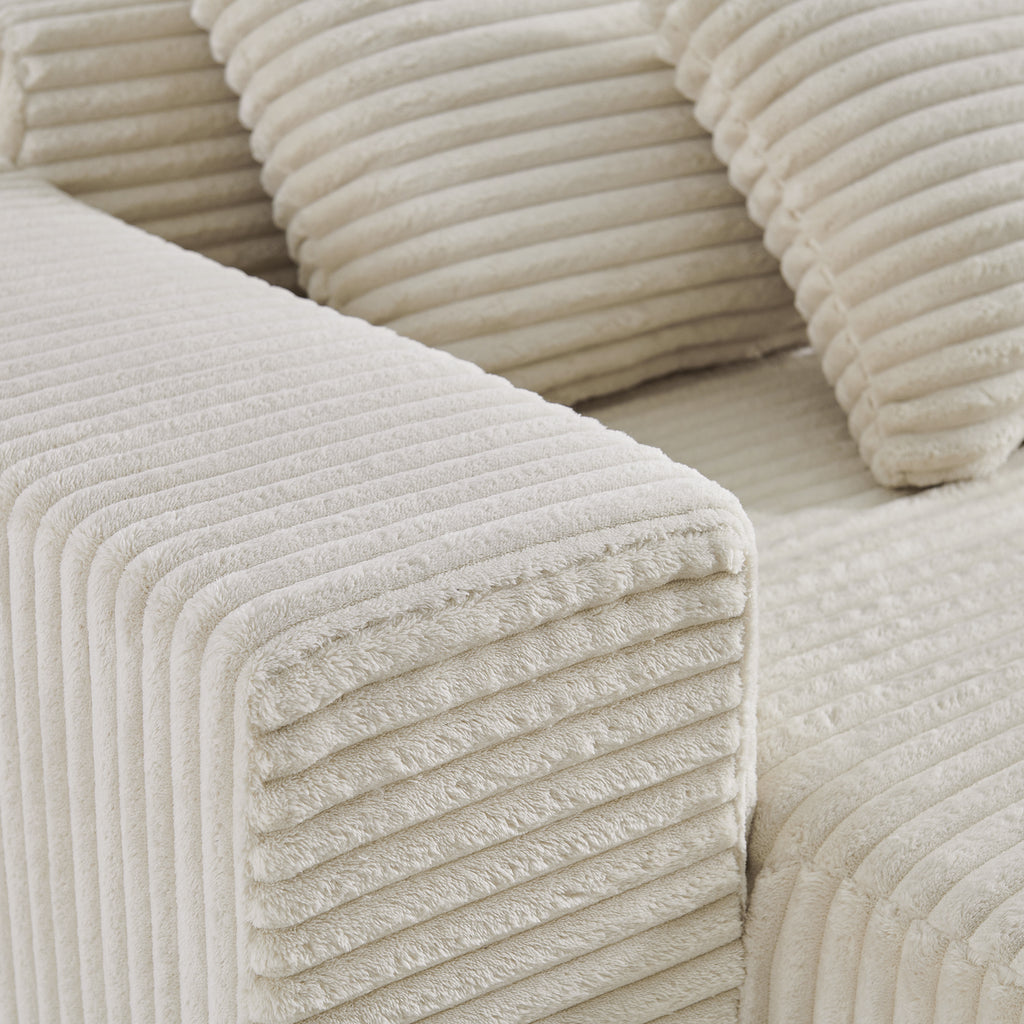 Canapé d'angle NIDO beige