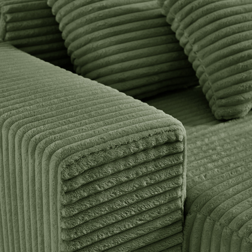 Canapé d'angle NIDO vert