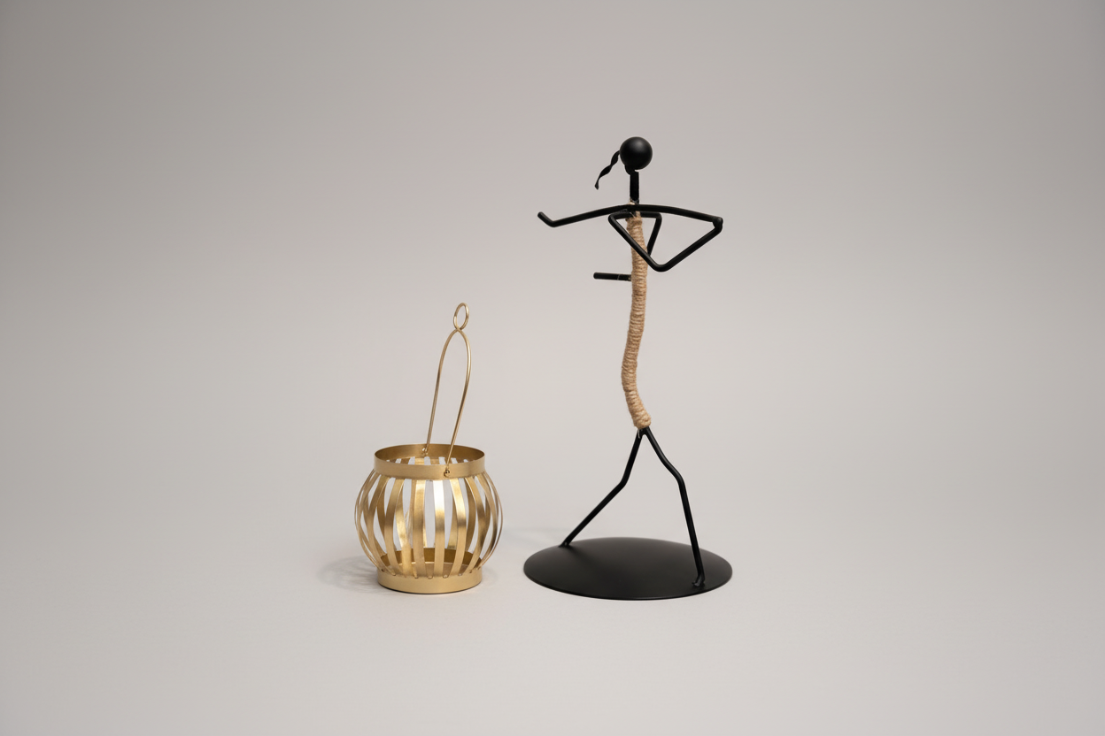 Photophore Décoratif Personnage