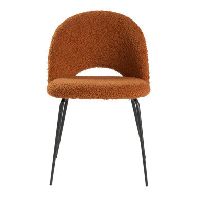 LOT CHAISES TEDDY MOKA CARAMEL