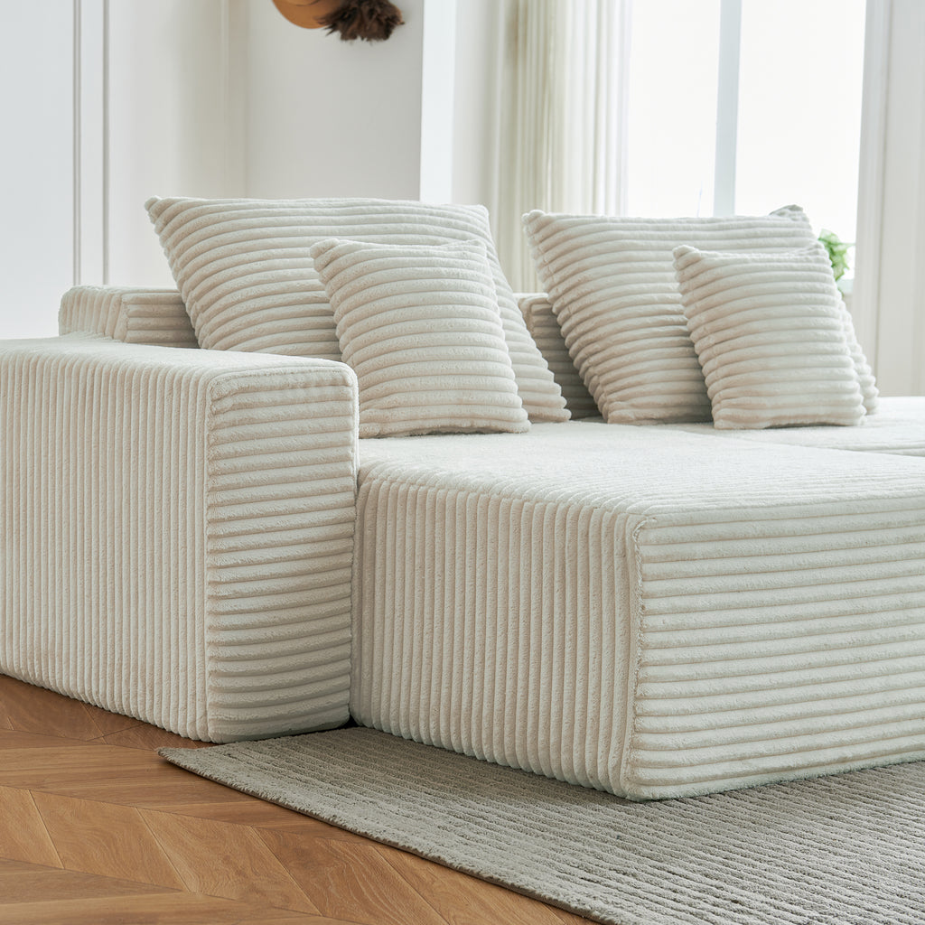 Canapé d'angle NIDO beige