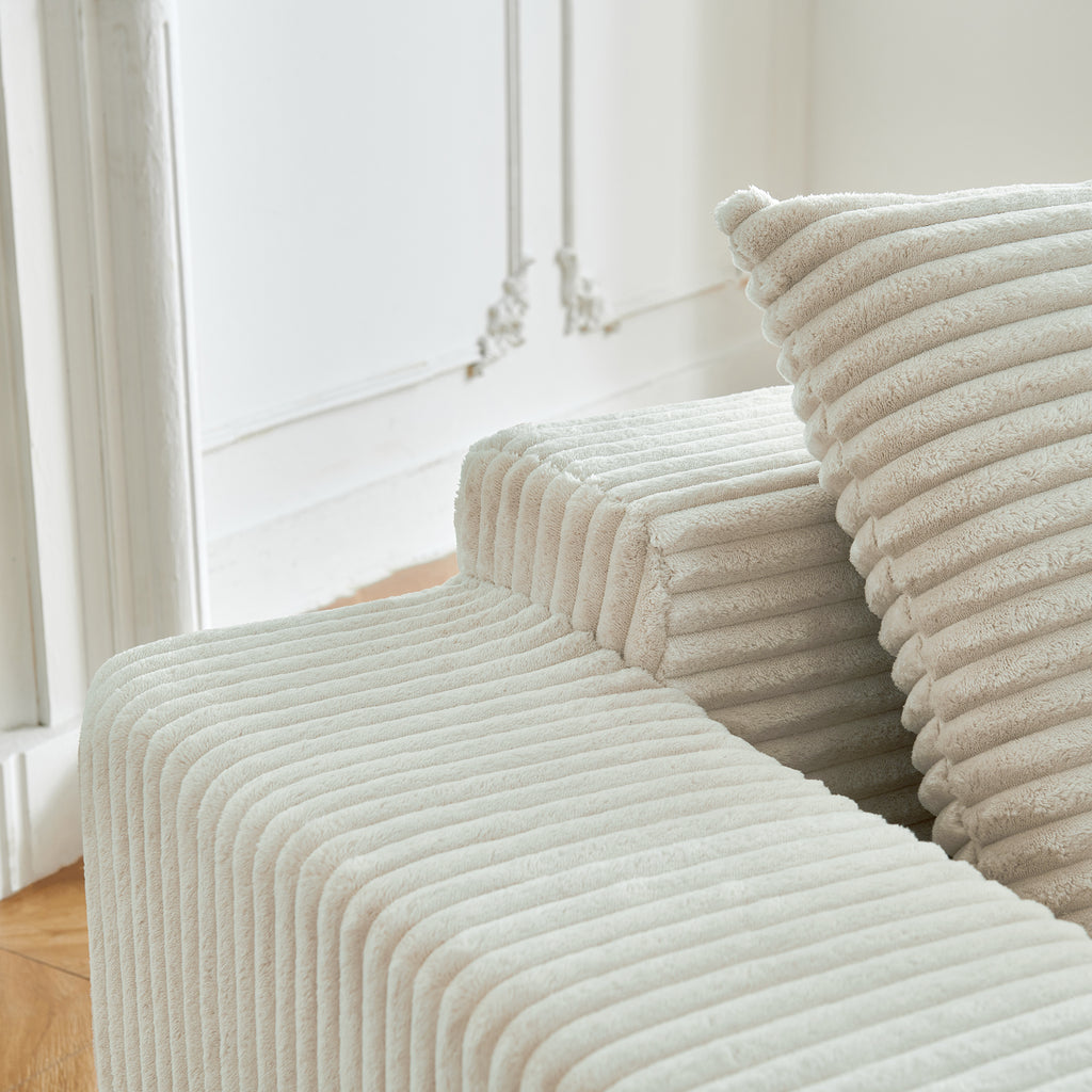 Canapé d'angle NIDO beige