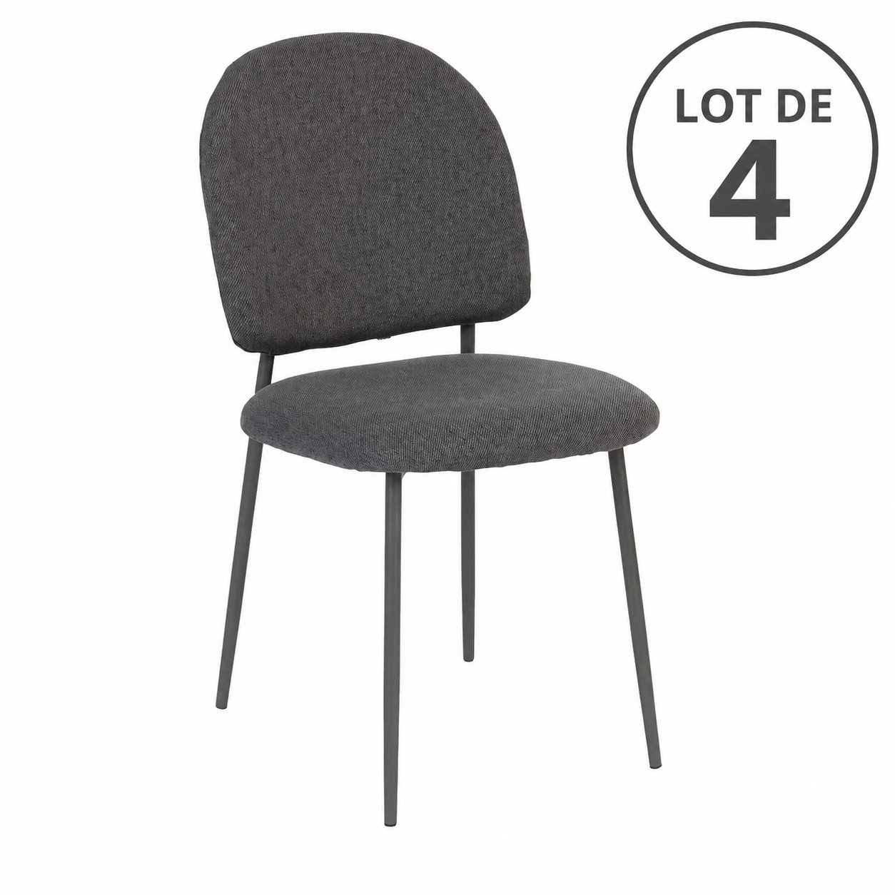 Chaises Kimi lot de 4