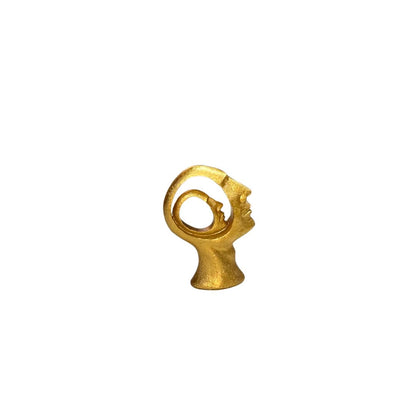 STATUE VISAGE REFLEXTION