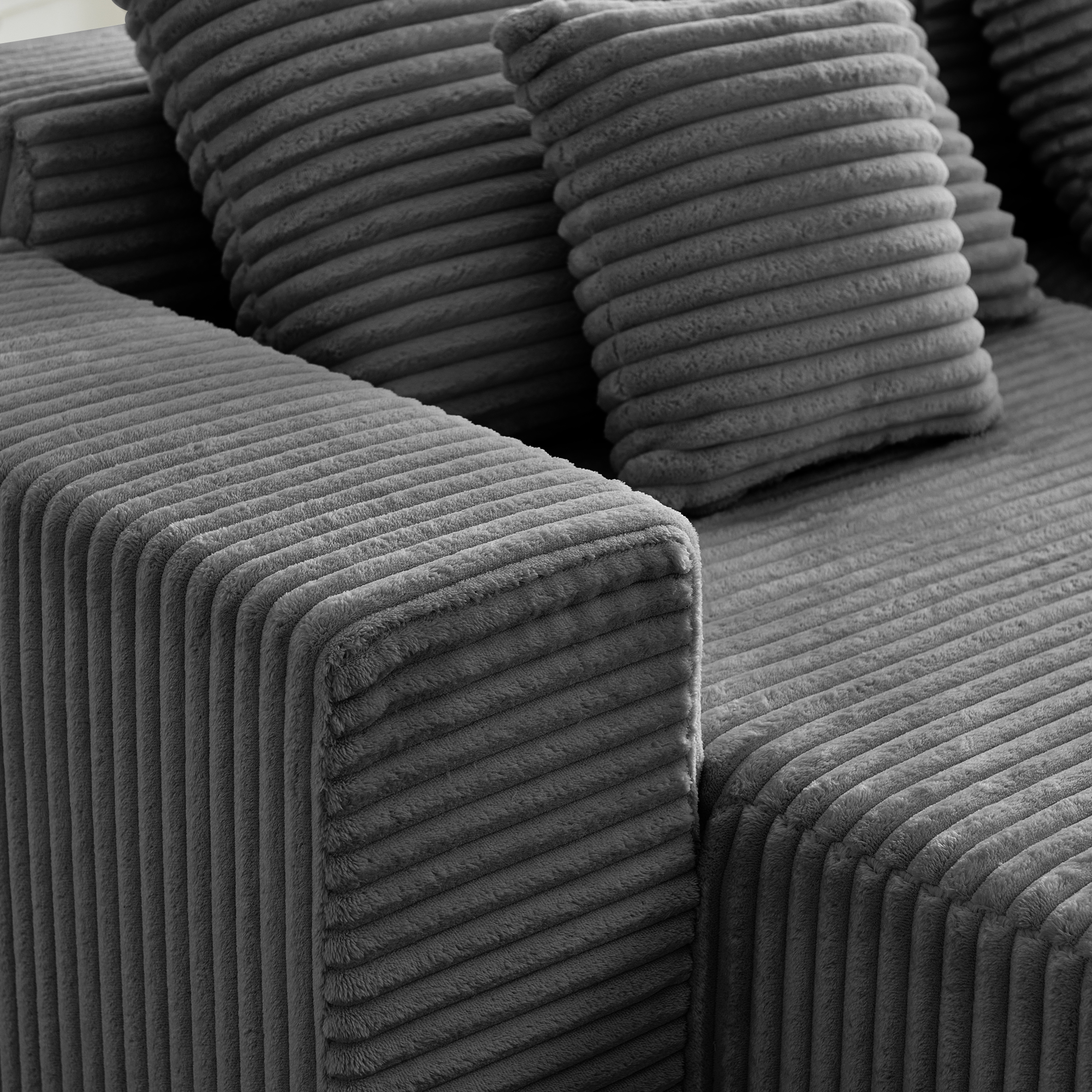 Canapé d'angle NIDO Gris