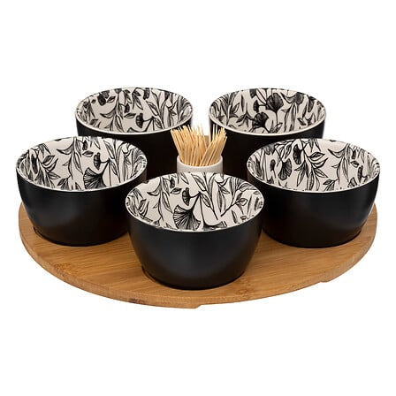 Set apéritif floral
