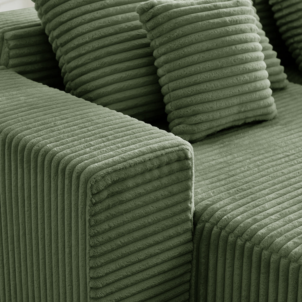 Canapé d'angle NIDO vert