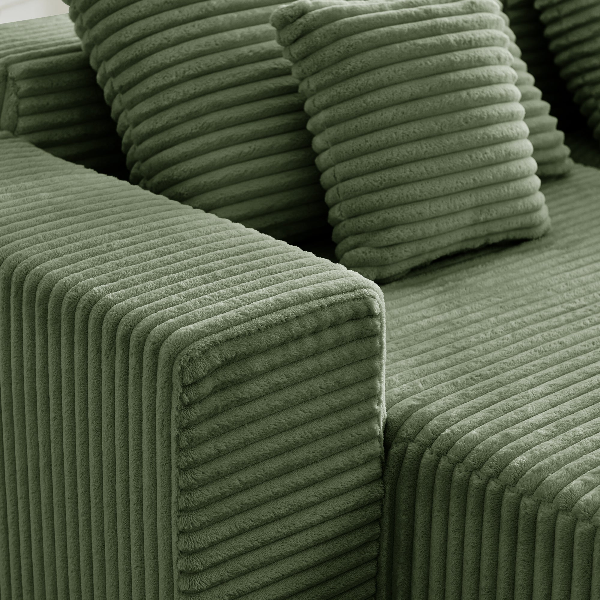 Canapé d'angle NIDO vert