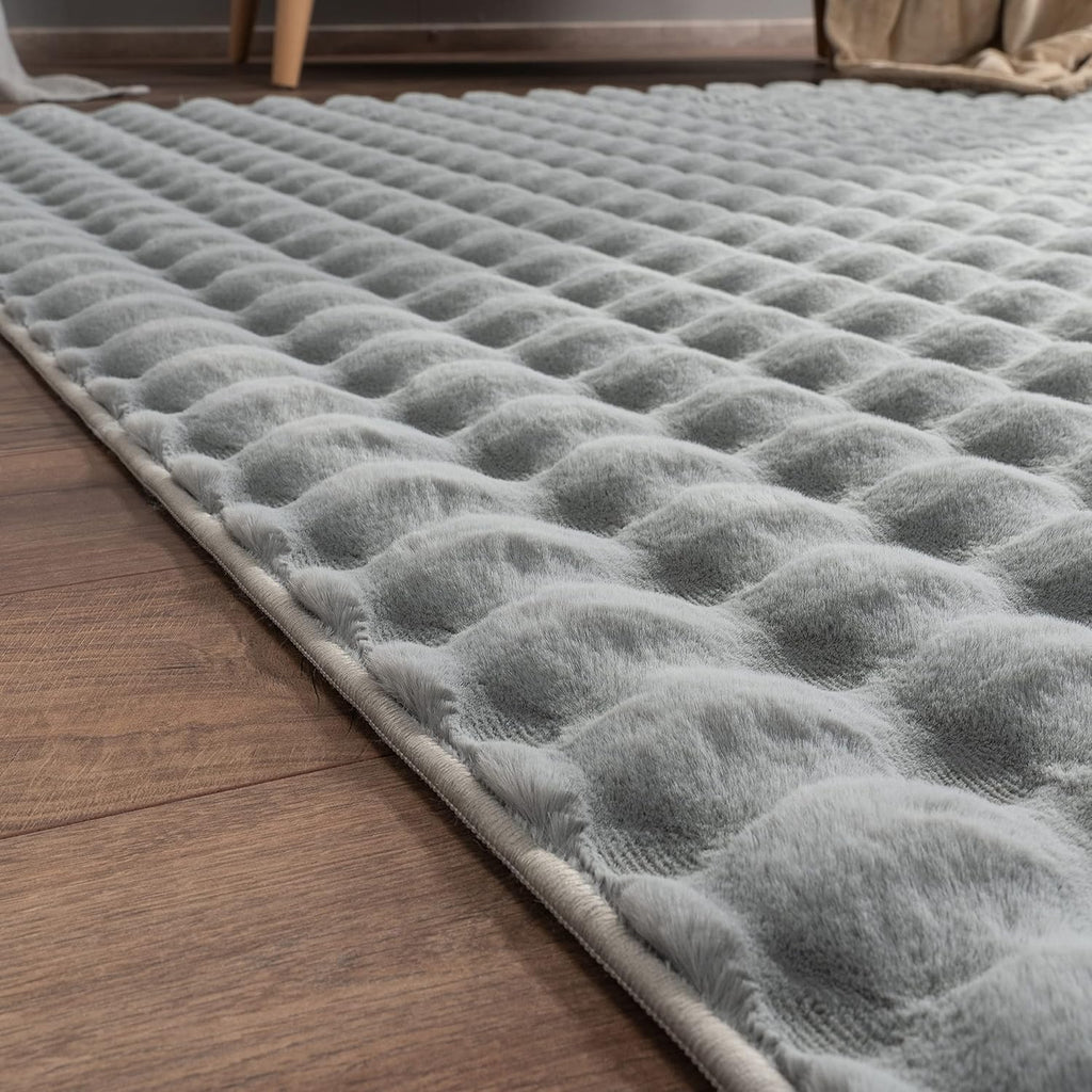 Tapis Bubble – Gris clair