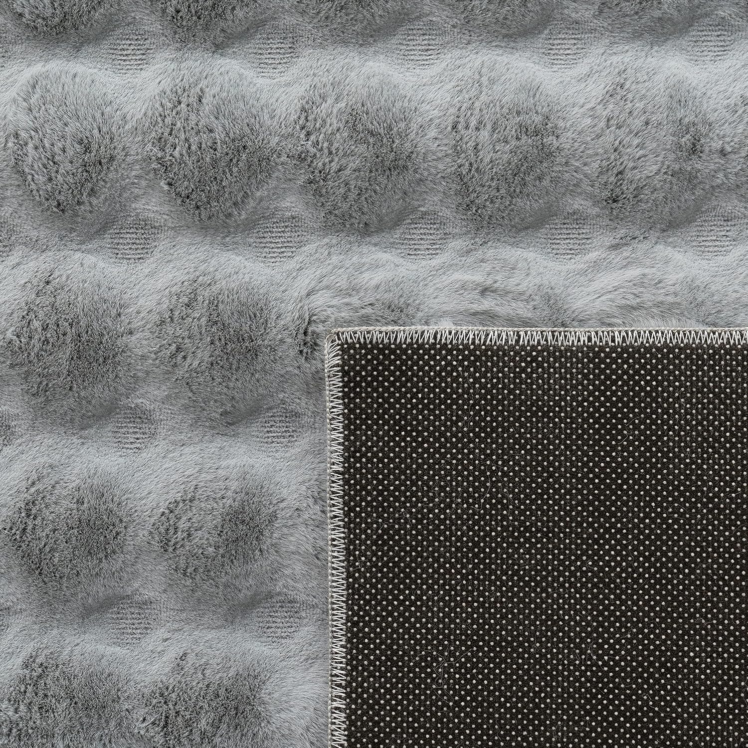 Tapis Bubble – Gris clair