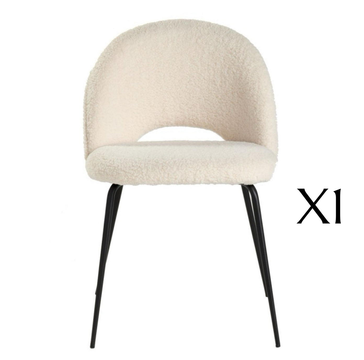 CHAISE TEDDY CRÈME