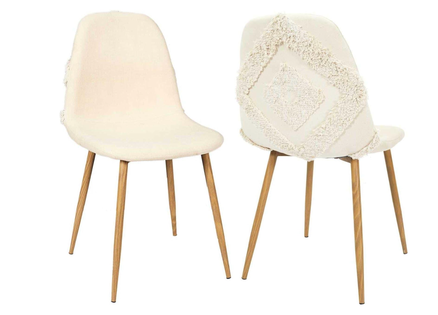 Lot de 4 Chaises – Beige