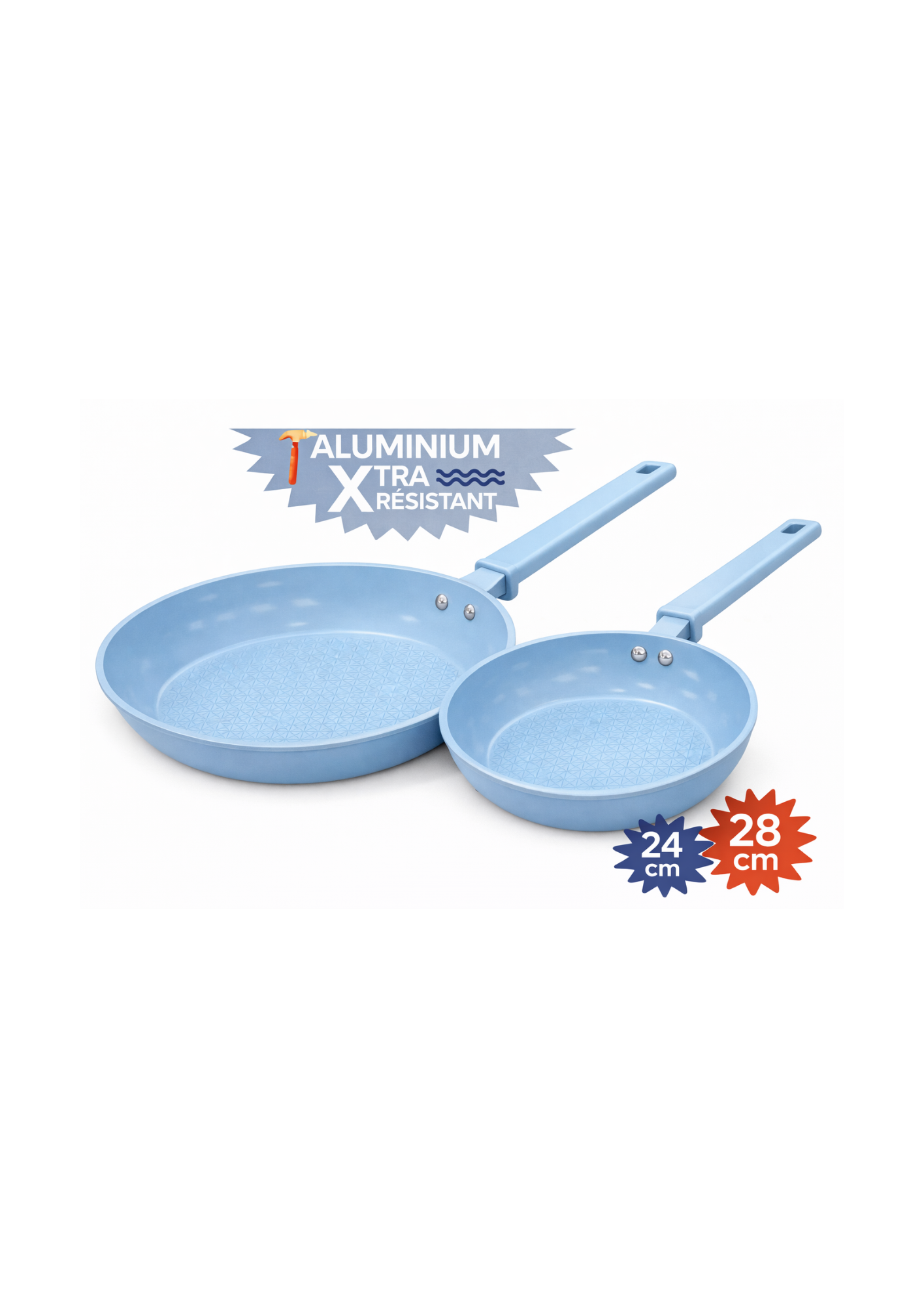 Lot de 2 Poeles Menastyl