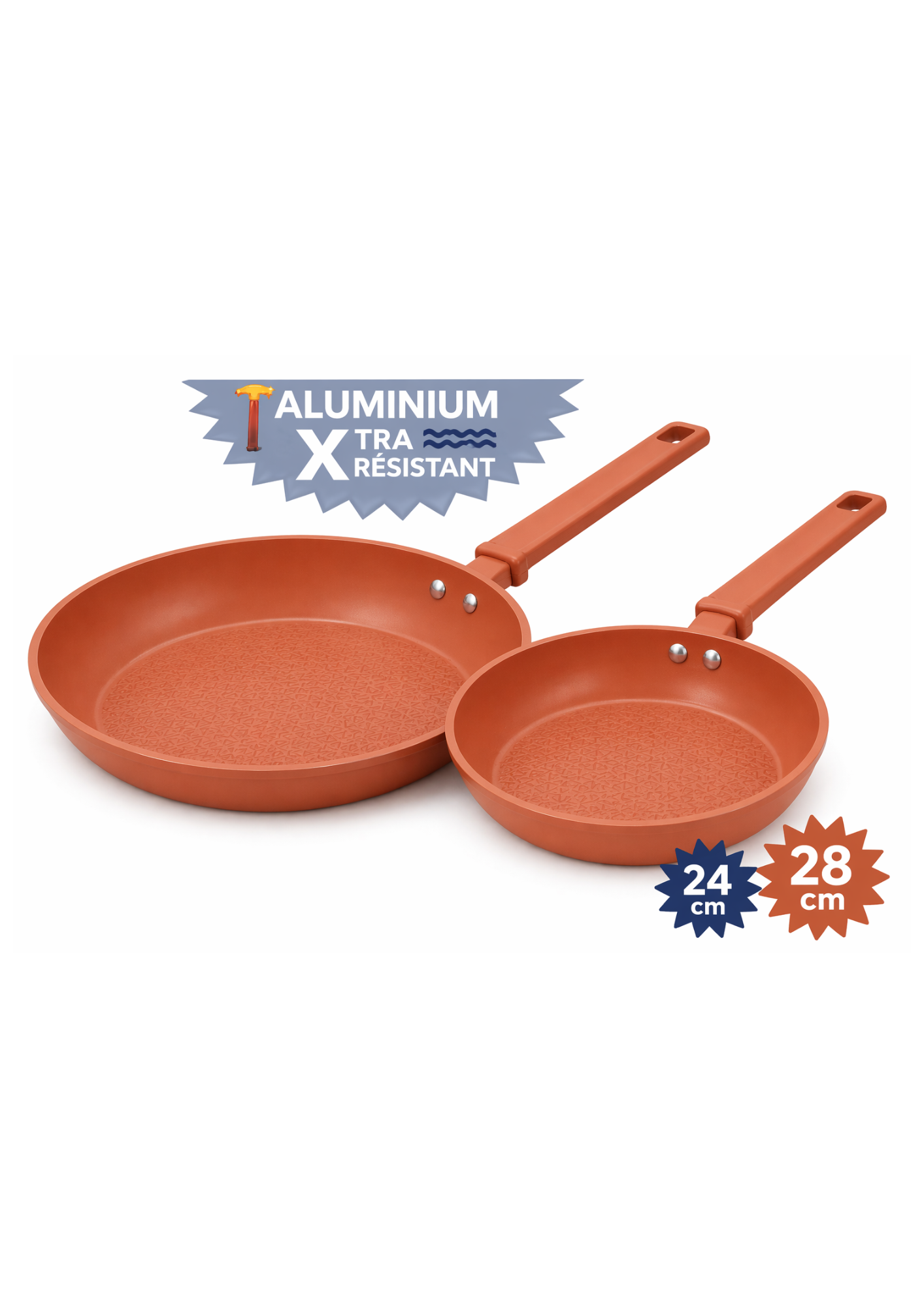 Lot de 2 Poeles Menastyl