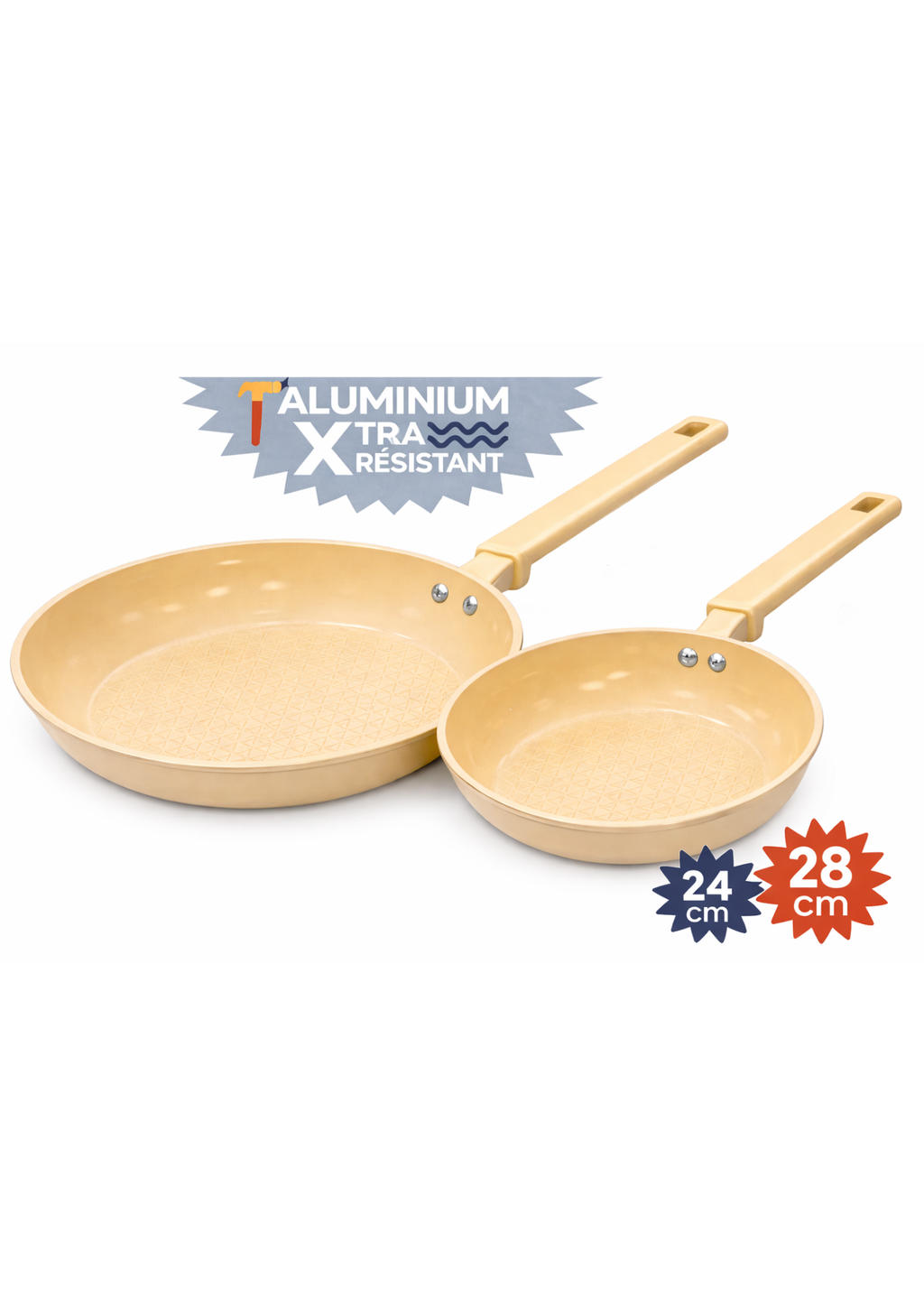 Lot de 2 Poeles Menastyl