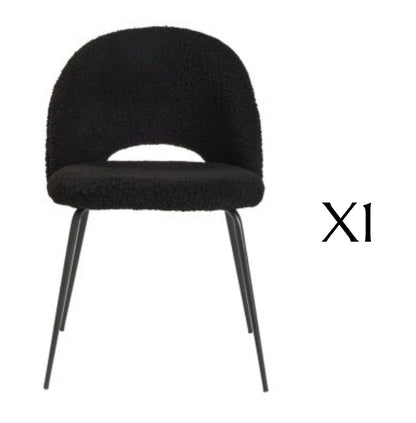 CHAISE TEDDY NOIR