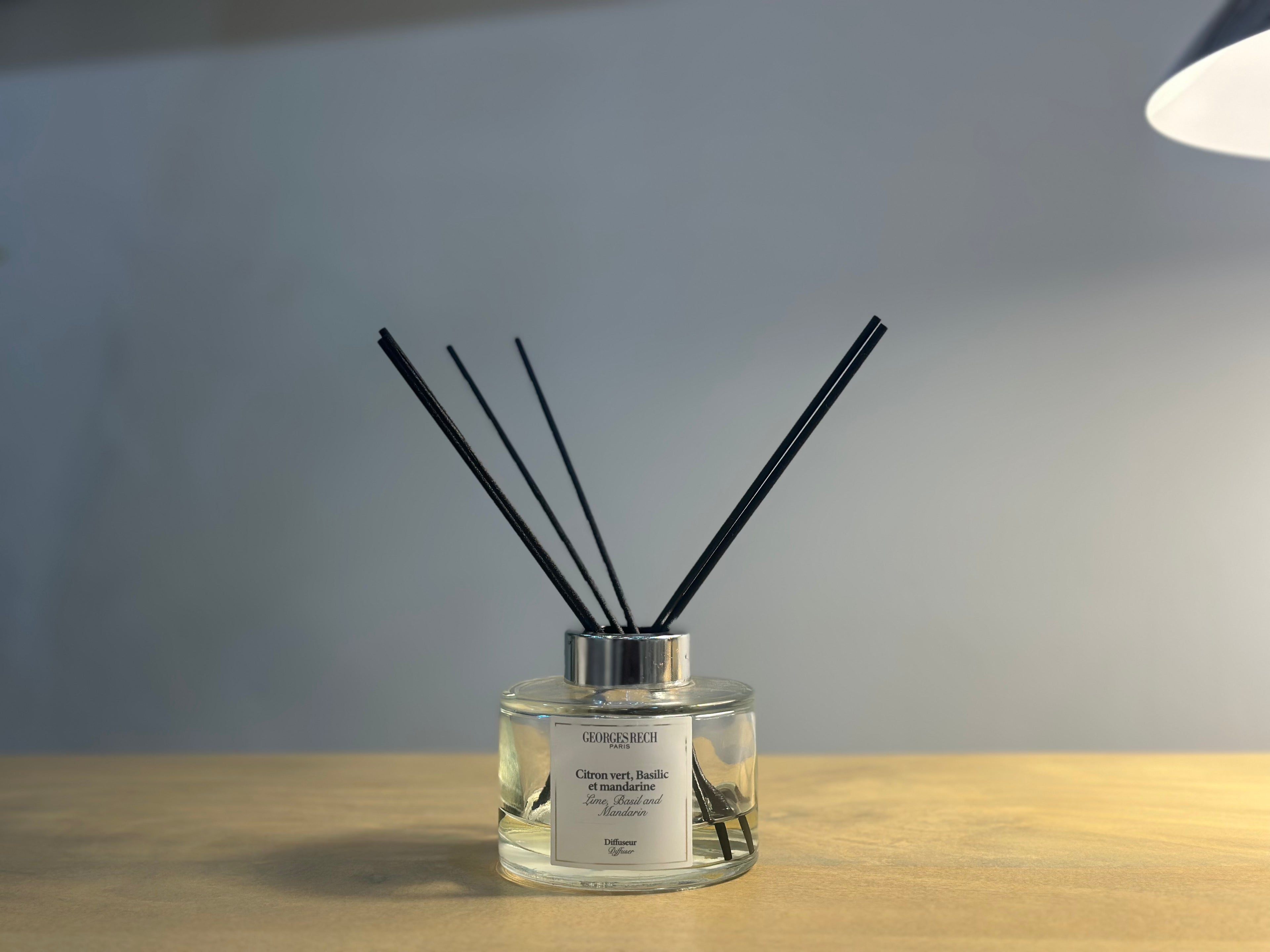Diffuseur de Parfum à Bâtonnets – Citron Vert, Basilic & Mandarine