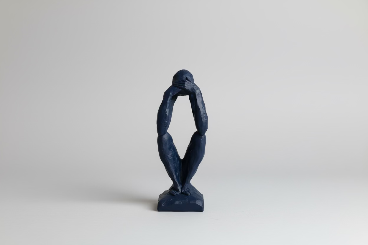 Statues Assises Décoratives – Lot de 3