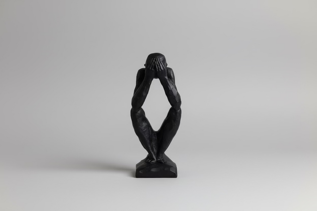 Statues Assises Décoratives – Lot de 3