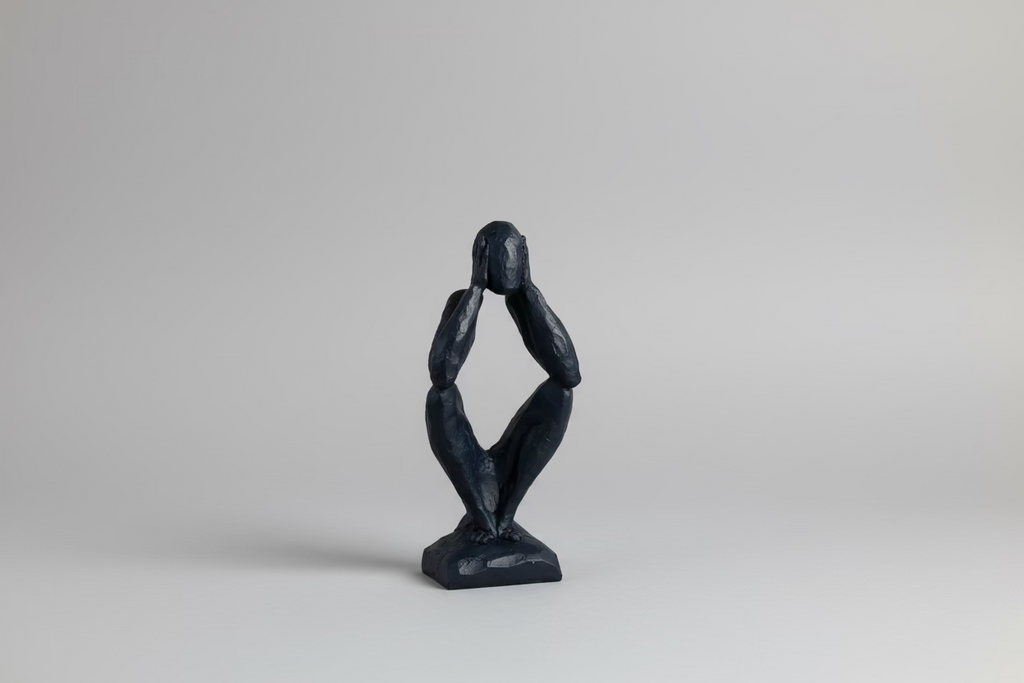 Statues Assises Décoratives – Lot de 3